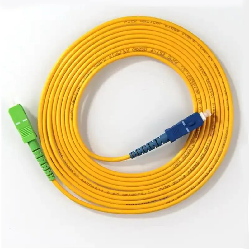 3mm kulatý kabel SC/APC- SC/UPC Patch Cords