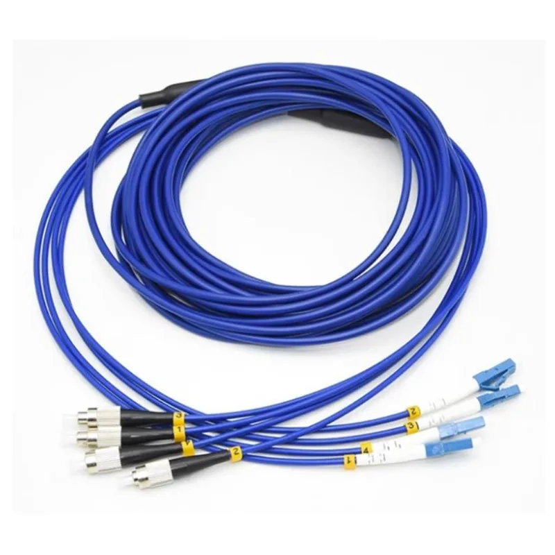 Quad FC/UPC-LC/UPC odolný proti hlodavci dielektrické záplaty