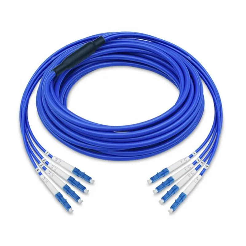 Quad LCUPCC-LCUPCC hlodavci Dielectric Patch Cords